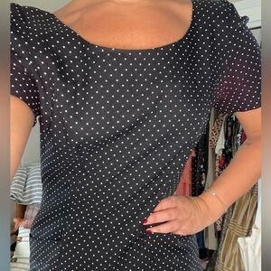 90s Polka Dot Mini Dress